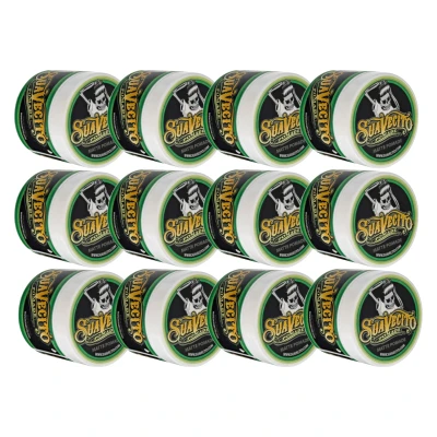 Abbildung von Suavecito Matte Pomade (Shine Free) Formula, Medium Hold Hair For Men, Low Shine Paste, 4oz/113g