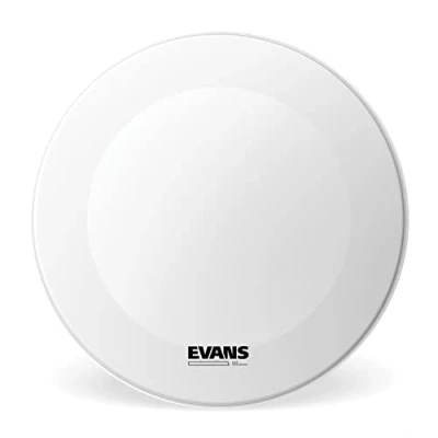 Abbildung von Evans BD22RGCW NP Bassdrum Resonanzfell 50,8 cm (20 Zoll) Durchmesser Coated weiß