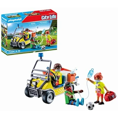 Abbildung von Playmobil City Life Rettungscaddy, Aktion/Abenteuer, 4 Jahr(e), Mehrfarbig