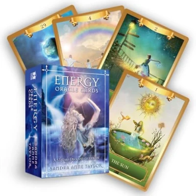 Abbildung von Energy Oracle Cards, Orakelkarten + Anleitung: A 53 Card Deck and Guidebook