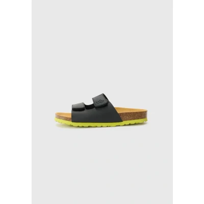Abbildung von LICO Bioline Riemensandalette für Kinder, Größe: 31, Black/lemon Schuhe