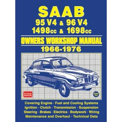 Abbildung von Saab 95 V4 &amp; 96 1498cc 1698cc 1966 1976 Owners Workshop Manual