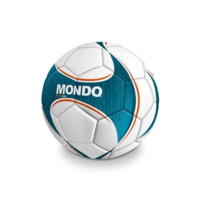 Abbildung von Mondo Toys Nähfußball Five PRO Größe 4 380 g Farbe weiß/hellblau 23009