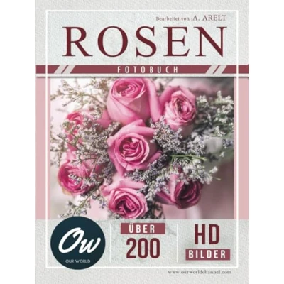Abbildung von Rosen: Fotobuch Über 200 HD Bilder (Fotobuch 100 Bilder)