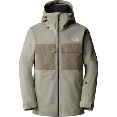 Abbildung von THE NORTH FACE Herren Fourbarrel Triclimate Jacke, Clay Grey/Tnf Black, S