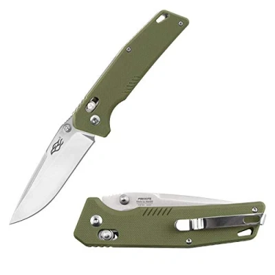 Abbildung von Firebird Messer FB7601 Grifffarbe: Grün Klingenlänge: 8,7 cm Verschlussart: G Lock Klingenstahl: 440C rostfreier Edelstahl
