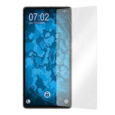 Abbildung von PhoneNatic 1er Pack Glas Folie klar kompatibel mit Google Pixel 7a Schutzfolie für