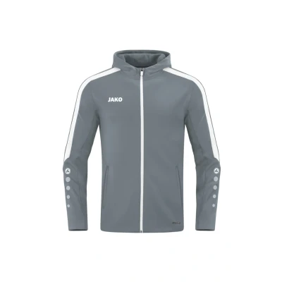 Abbildung von JAKO Herren Kapuzenjacke Power, Steingrau, M