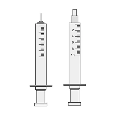 Abbildung von Poulten &amp; Graf Ganzglasspritze, Borosilikatglas, Luer Konus, 20 mL Volumen