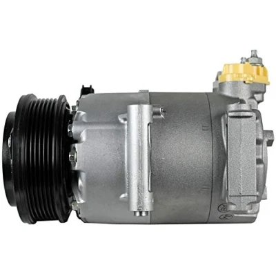 Abbildung von MAHLE ORIGINAL ACP 1205 000P Kompressor 7VS16ec 12 PAG 46 YF R 1234yf, 134a ohne Ölablassschraube FORD: FIESTA 6