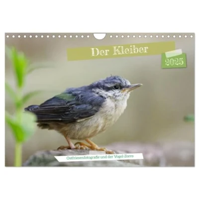 Abbildung von der Kleiber Ostfriesenfotografie und Vogel Zorro (Wandkalender 2025 DIN A4 quer), CALVENDO Monatskalender