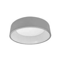 Abbildung von LEDVANCE Smarte LED Wand und Deckenleuchte für Innen mit WIFI Technologie, Lichtfarbe änderbar (3000K 6500K), Schwarz, 380mm, Kompatibel Google Alexa Voice Control, SMART+ ORBIS MOON