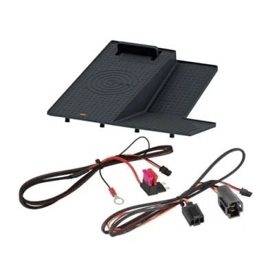 Abbildung von INBAY 10W Handyhalterung Auto Ablagefach Induktiv/Kabellos passend für VW Golf VII (AU) Autohalterung Zubehör Innenraum Qi