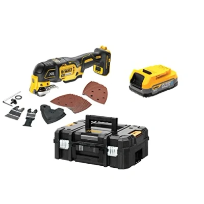 Abbildung von Dewalt Akku Multicutter DCS356NT XJ im Koffer, 1x 1,7 Ah, Lader