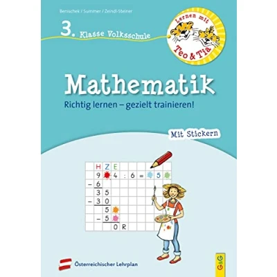 Abbildung von lernen mit Teo und Tia Mathematik 3. Klasse Volksschule: Richtig gezielt trainieren! (Teo Tia: trainieren!)