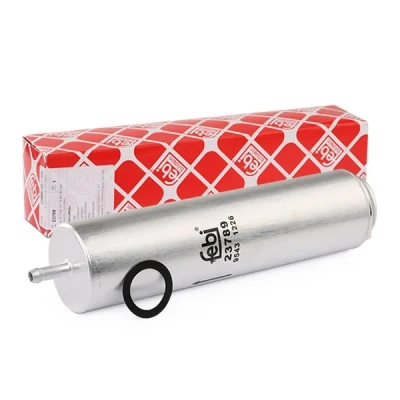 Abbildung von FEBI BILSTEIN 23789 Kraftstofffilter Leitungsfilter mit Dichtung BMW: 1 Schrägheck, 2 Gran Tourer, X5, MINI: Clubman, Cabrio kfzteile,