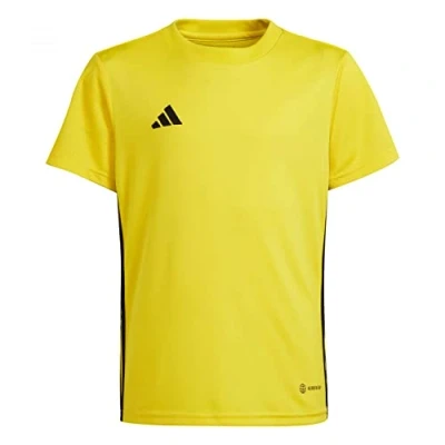 Abbildung von adidas Performance Sport Tshirt für Kinder, Größe: 176, Gelbschwarz