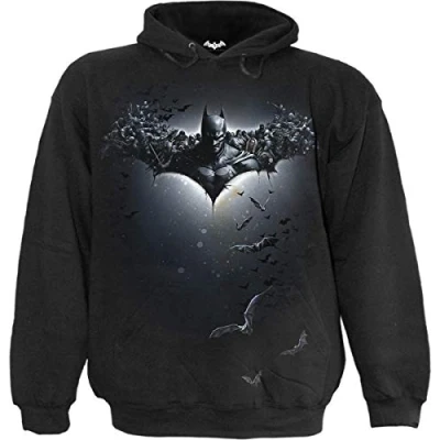 Abbildung von DC Comics Herren Hoody Black Hooded Sweatshirt, S