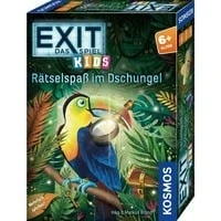 Abbildung von Kosmos Spiel, Kinderspiel EXIT, Das Spiel Kids: Rätselspaß im Dschungel, Made in Germany