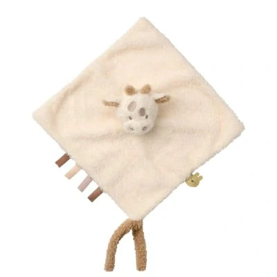 Abbildung von Nattou Schnuffeltuch aus Polyester, Giraffe, Wegbegleiter ab der Geburt, 39 x cm, Teddy, Weiß