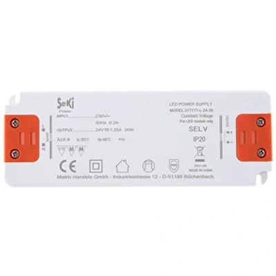 Abbildung von SeKi LED Netzteil L 30 24 24V 1,25A 30W; Treiber Transformator Driver Trafo, weiss