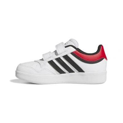 Abbildung von adidas Unisex Kinder Hoops 4.0 Shoes Schuhe, FTWR White Core Black Better Scarlet, 31 EU