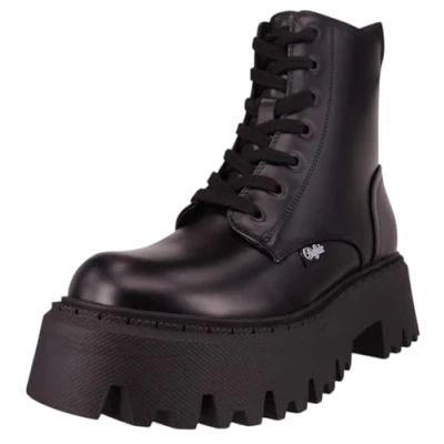 Abbildung von Buffalo Aspen Lace Up Schwarz Kunstleder Weite Normal, Schuhgröße 39