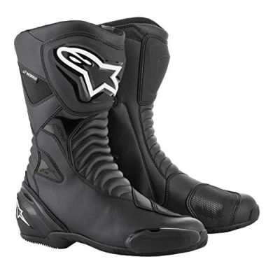 Abbildung von Alpinestars SMX S Waterproof Boots Black/Black 44 Motorradstiefel