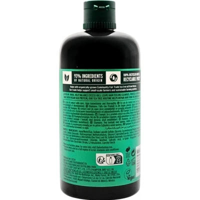 Abbildung von The Body Shop Tea Tree Purifying &amp; Balancing Shampoo für fettiges Haar Kopfhaut, vegan