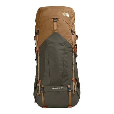 Abbildung von The North Face Trail LITE 50 Unisex Trekkingrucksack, Größe: S/M, Utility brown/new taupe green