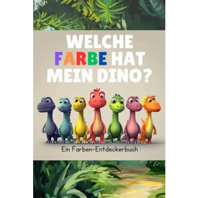 Abbildung von Welche Farbe hat mein Dino?: Ein Farben Entdeckerbuch für kleine Dinoforscher