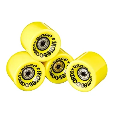 Abbildung von Ridge Skateboard Rollen Cruiser, yellow, 59 mm, r blaze led
