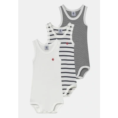 Abbildung von Petit Bateau Unisex BabyÄrmelloser Body (3er Pack) , Variante 1, 6 Monate