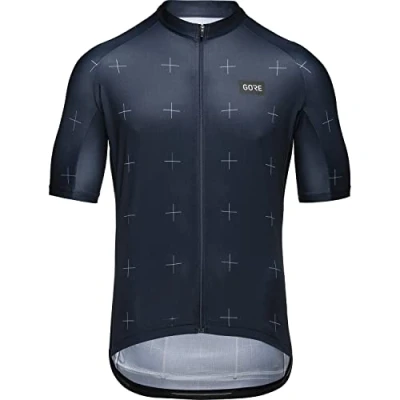 Abbildung von GORE WEAR Herren Fahrrad Kurzarmtrikot Daily, S, Marineblau/Weiß