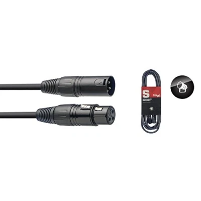 Abbildung von Stagg SDX5 DMX Kabel (5m, XLR Buchse auf Stecker, 3polig)