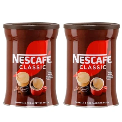 Abbildung von Nescafe Classic Frappe 2x 200 g Griechischer Kaffee Lösliches Instantpulver Frappé Nestle +20ml Jassas Olivenöl