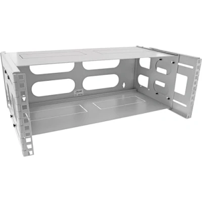 Abbildung von InLine 19&quot; Rack zur Wandmontage, 4HE, 24 40cm Tiefe, mit Abdeckung, Grau
