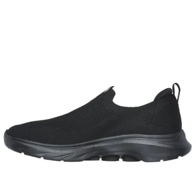 Abbildung von Skechers Performance GO WALK 7 SLIP ON Walkingschuh, Herren, Größe: 43.5, Black Schuhe