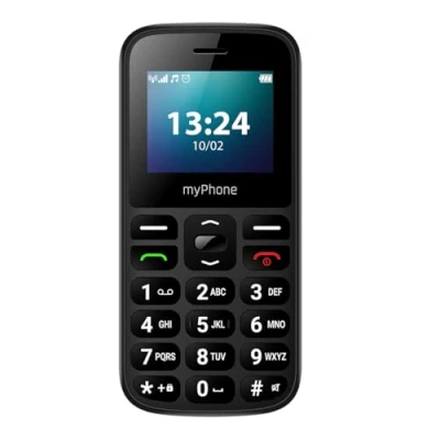 Abbildung von einfaches Tastentelefon myPhone Halo A LTE 4G Volte SOS Taste, geräumiger Akku 1000mah bis zu 7 Tage mit Einer einzigen Ladung, 128mb Dual SIM Laufwerk, Telefon ideal für Senioren