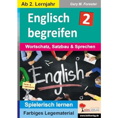 Abbildung von Englisch begreifen 2: Wortschatz, Satzbau &amp; Sprechen (Montessori Reihe: Lern und Legematerial)
