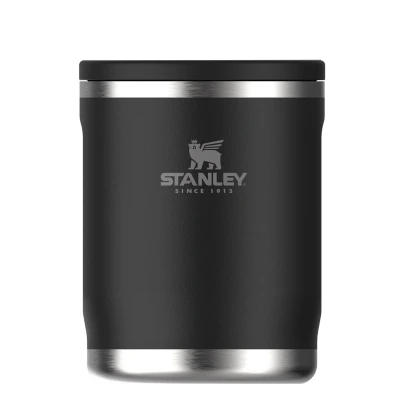 Abbildung von Stanley Adventure To Go Food Jar 0.53L Thermobehälter Für Essen 6 Stunden Heiß Kalt Auslaufsicher Einfaches Reinigen Breite Öffnung Spülmaschinenfest BPA Frei Black