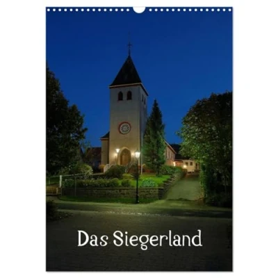 Abbildung von Das Siegerland (Wandkalender 2025 DIN A3 hoch), CALVENDO Monatskalender