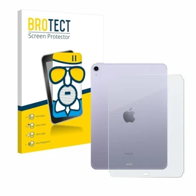 Abbildung von BROTECT Entspiegelungs Schutzglas für Apple iPad Air 5 WiFi 2022 (Rückseite, 5. Gen.) Schutz Folie Panzerfolie Glas Matt [Kratzfest 9H, Anti Reflex]