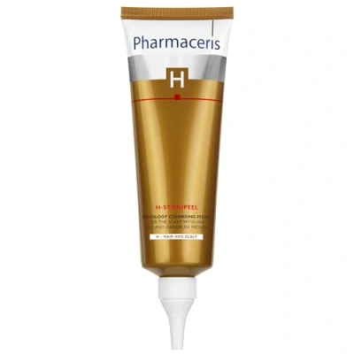 Abbildung von Pharmaceris H Stimupeel, Trychologisches Peeling zur Kopfhautreinigung, Olaminpirocton, Koffein, Harnstoff, Behandlung gegen Haarausfall, Haarpflege für Frauen und Männer 125 ml