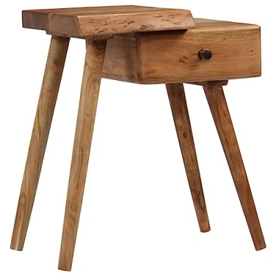 Abbildung von vidaXL Nachttisch Massivholz Akazie 45x32x55 cm (1 St)