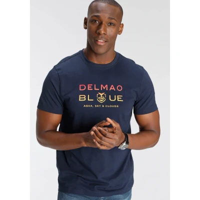 Abbildung von DELMAO T Shirt, mit modischem Brustprint NEUE MARKE