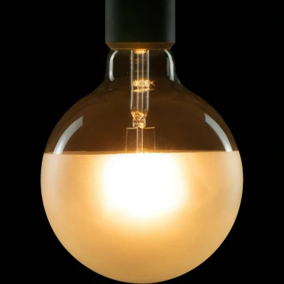 Abbildung von SEGULA LED Leuchtmittel Globe 125 Half Moon matt, E27, Warmweiß, dimmbar, Moon, 2700K