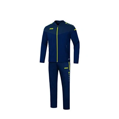Abbildung von Jako Herren Präsentationsanzug Champ 2.0, Marine/Darkblue/Neongelb, 3XL, M9520
