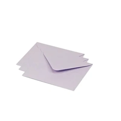 Abbildung von Clairefontaine 60128C Packung mit 20 Umschlägen Pollen 12,5x13,8 cm, 120g, gefüttert, ideal für Einladungen und Korrespondenz, Premium glattes Papier, Glyzin, 1 Pack