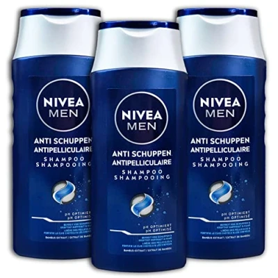 Abbildung von 3 er Pack NIVEA MEN Shampoo Anti Schuppen x 250 ml